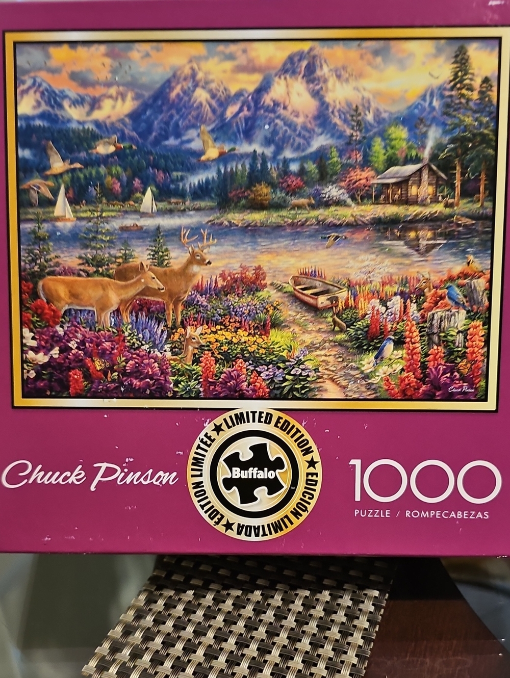 Buffalo 1000-Pieces Chuck Pinson Puzzle NWT